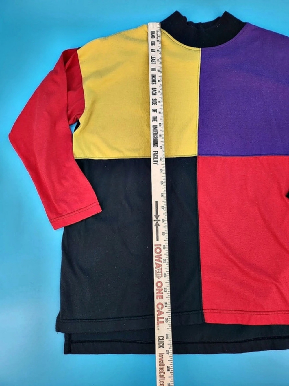 Variations Color Block Long Sleeve Size Large - Picture 7 of 7